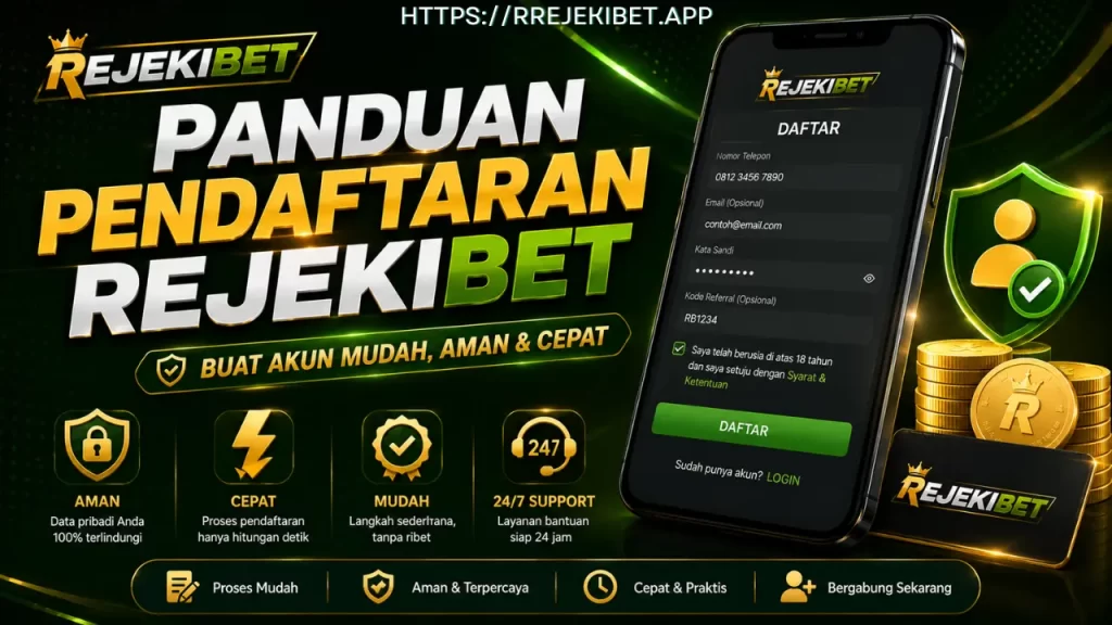 Panduan Pendaftaran Rejekibet